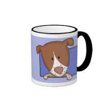 Framed Cartoon German Shorthaired Pointer Mug