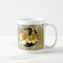 Framed Crocus flower ~ mug