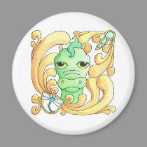 Framed Dragon magnets