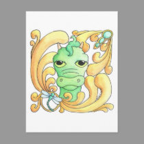 Framed Dragon postcards