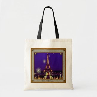 Framed Eiffel Tower bag