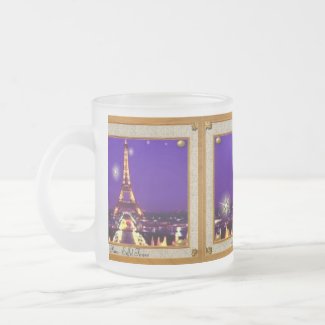 Framed Eiffel Tower Mug mug