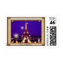 Framed Eiffel Tower Stamp