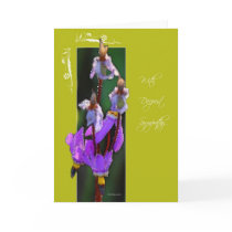 Framed Flower -solstice-DeepestSympathy cards by William63 Framed Flower -solstice-DeepestSympathy cards