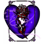 Framed Heart and Rose Shirt Framed Heart and Rose Shirt