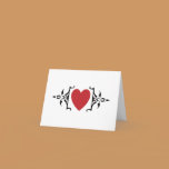 Framed Heart Valentine cards