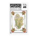 Framed Iris Art Nouveau Stamp by SweetRascal Framed Iris Art Nouveau Stamp