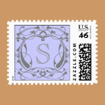 Framed Monogram in Pewter postage
