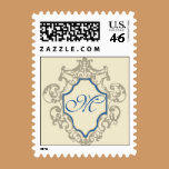 Framed Monogram stamps