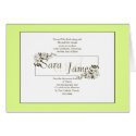 Framed Names cards
