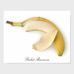 Framed Peeled Banana Poster posters