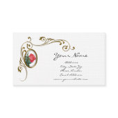Framed Rose Business Cards profilecard