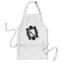 Framed Stiletto Shoe Apron by ShoeTease