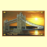 Framed Tower Bridge Sunshine stickers