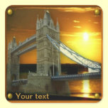 Framed Tower Bridge Sunshine stickers