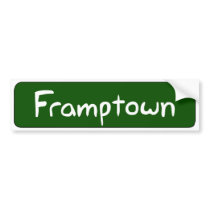 Framptown Bumper Sticker