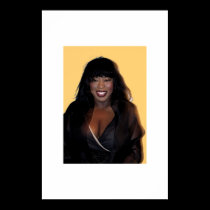 Fran in yellow posters
