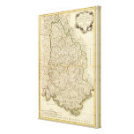 France 17 stretched canvas print