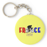 France 2010 Cycling gifts for Cyclists Keychains