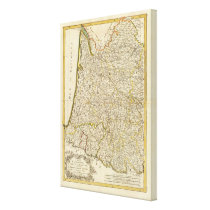 France 26 stretched canvas prints
