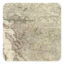 France 2 square sticker