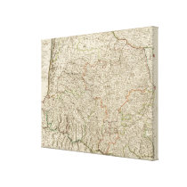 France 35 stretched canvas print