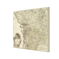 France 38 gallery wrapped canvas