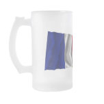 France & Allier waving flags Mug