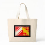France-Alsace Flag Tote Bag