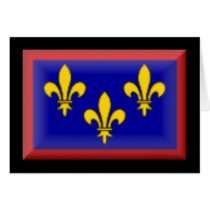 France-Anjou Flag cards by jacinto888 France-Anjou Flag cards