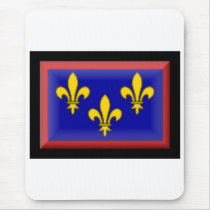 France-Anjou Flag mousepads by jacinto888 France-Anjou Flag mousepads