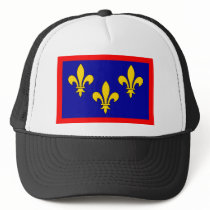 France Anjou, France flag Mesh Hats