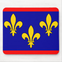 France Anjou, France flag Mouse Pad