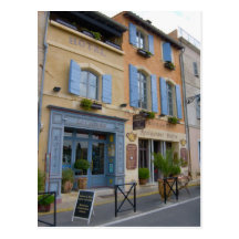 France, Arles, Provence, hotel and restaurant Post Card