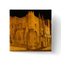 France, Avignon, Provence, Papal Palace at night 2