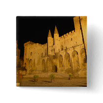 France, Avignon, Provence, Papal Palace at night