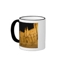 France, Avignon, Provence, Papal Palace at night Coffee Mug