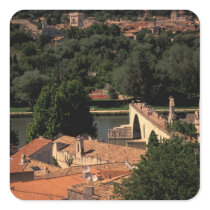 France, Avignon, Provence. Pont St, Benezet. Sticker