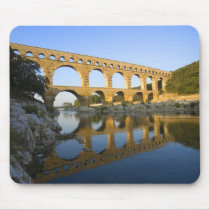 France, Avignon. The Pont du Gard Roman aqueduct