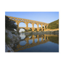 France, Avignon. The Pont du Gard Roman aqueduct