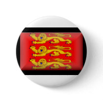 France-Basse Normandie Flag Pinback Button
