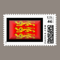 France-Basse Normandie Flag stamps