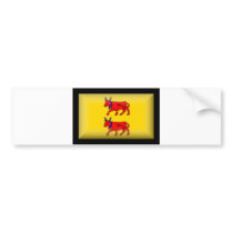France-Bearn Flag bumper stickers by jacinto888 France-Bearn Flag bumper stickers