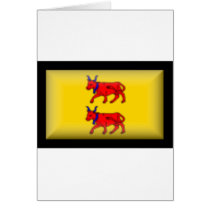 France-Bearn Flag cards