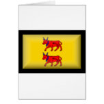 France-Bearn Flag Greeting Card