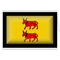France-Bearn Flag Greeting Cards