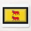 France-Bearn Flag mousepads