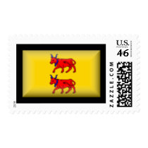 France-Bearn Flag postage