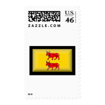 France-Bearn Flag postage