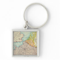 France, Belgium & Holland political Key Chain